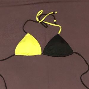 Victoria’s Secret two tuned bikini top. Small.